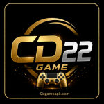 CD22 Game logo on a black background, representing online gaming platform
