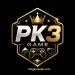 PK3 Game logo on a black background, representing online gaming and rewards.