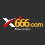 X666 Game official logo on a dark background.